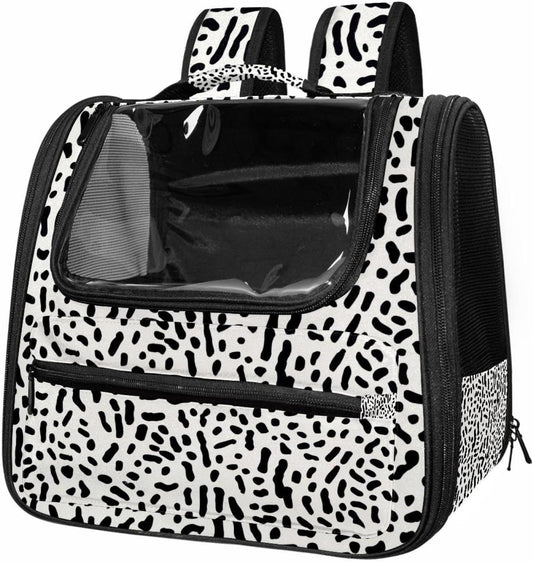 Leopard Skin (2) Dog Cat Carrier Soft-Sided Pet Bag for Small Medium Cats Puppies Airline Approved Cat Travel Carrier