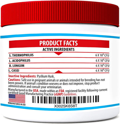 Azovast Plus Kidney Health Supplement for Dogs & Cats, Oral Powder (6 Oz) - (120 Doses/Jar) NO Refrigeration Required - Help Support Kidney Function & Manage Renal Toxins (Made in U.S.A) (6 Oz)