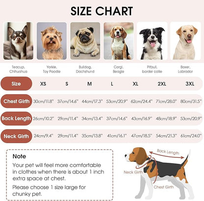 Queenmore Dog Sweaters for Small Dogs Male, Turtleneck Fall Pet Sweaters, Waffle KnitSweater for Doggie, Cat Sweater Puppy Coat, Saddle Brown XS