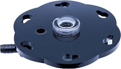 TL Reefs Fluidized Media Reactor 4", for GFO, Carbon, Biopellets, Etc (4x18 Without Pump Kit, Black)