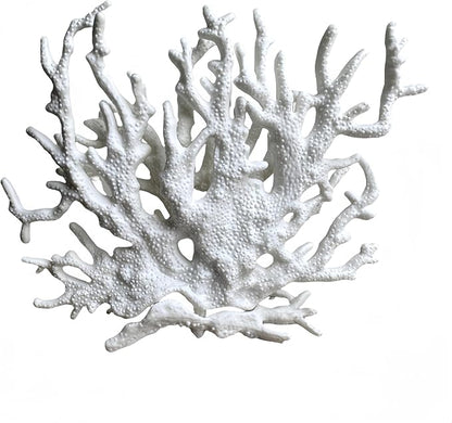 Fish Tank Decorations,Aquarium Corals Decoration, Aquarium Ornaments, Fish Tank Coral, Aquarium Corals Decoration, Fish Decorations for Aquarium (White, Medium)