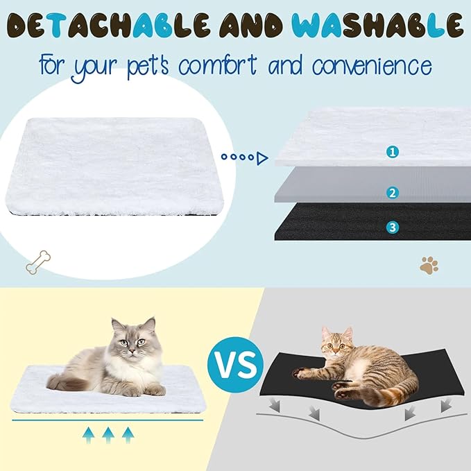 Cat Backpack Carrier-Customizable, Breathable Pet Carrier Backpack for Outdoor Travel/Vet Visits/Daily Use, Adjustable & Secure Design for Small Dogs and Cats Style1