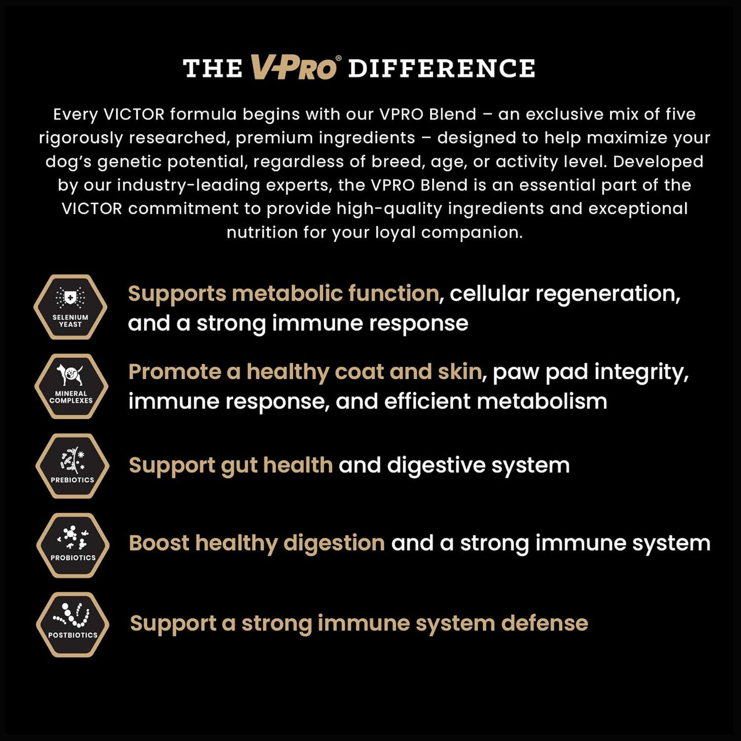 VICTOR Classic - Hi-Pro Small & Medium Breed Puppy, 15-lb