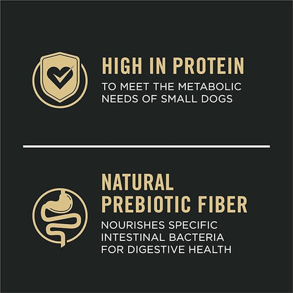 Purina Pro Plan Sensitive Skin and Stomach Dog Food Small Breed, Adult Salmon & Rice Formula - 16 lb. Bag