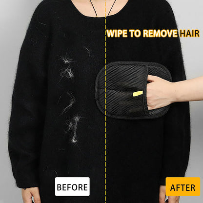 Pet Hair Removal Glove for Cats & Dogs, Electrostatic Reusable Magic Brush Pet Hair Remover Tool for Couch, Furniture,Car Seat,Pet Grooming