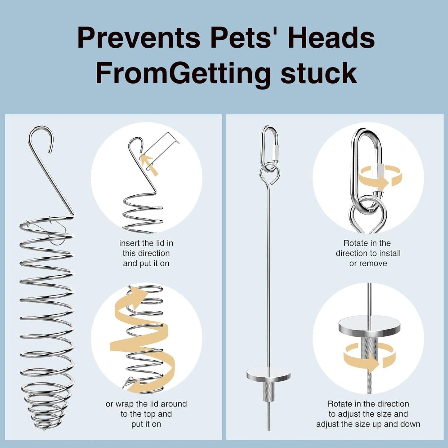 GFZ Rat Foraging Toy - Hanging Chew Slow Feeder Enrichment Interactive toys in hamster cages for Small Pets Like Rabbits, Birds, Guinea Pigs - Easy to Install (2PCS, Small)