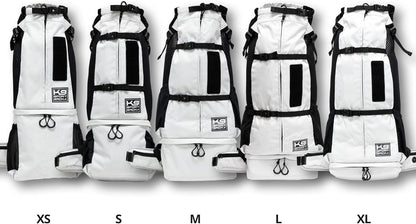 K9 Sport Sack Knavigate - X-Large, Lunar Rock - Ideal for Dogs with 23-25” Back Length - Adjustable, Backpack-Style Carrier with Internal Frame & Padded Hip Belt
