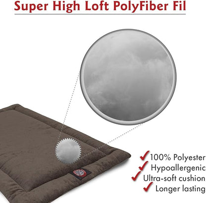 48" Villa Storm Gray Crate Dog Bed Mat By Majestic Pet Products