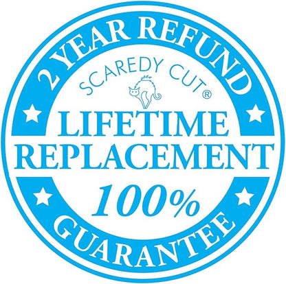 No Buzz Clipper + Sharpener by Scaredy Cut Silent Home Pet Grooming Kit, Pink, Right-Handed