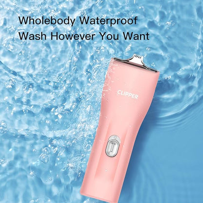 Dog Grooming Cilppers,Handy & Powerful Pet Electric Hair Trimmer Kits Waterproof Cordless Rechargeable Grooming Shavers for Small Dogs and Cats
