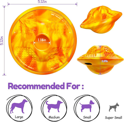 Interactive Dog Puzzle Toy for Smart, Dog Enrichment Toys to Keep Them Busy, Treat Dispensing Dogs Slow Feeder & Stimulating Dogs Toy