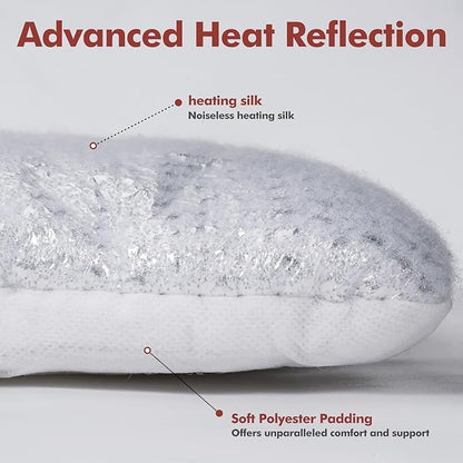 Mora Pets Self Heating Cat Bed Self Warming Cat Ped Ultra Warm Thermal Pet Bed Mat 30 x 21 Inches with Removable Cover Outdoor Indoor for Cats and Small Medium Dogs Machine Washable