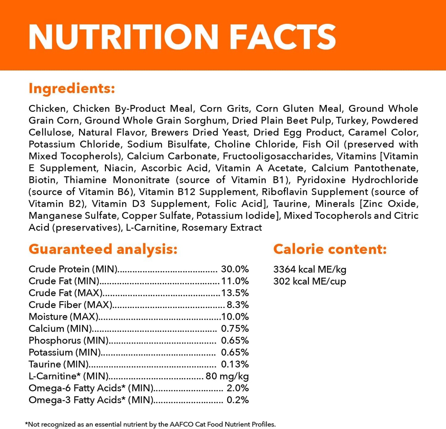 IAMS Proactive Health Indoor Weight Control & Hairball Care Adult Dry Cat Food, Chicken & Turkey Recipe, 22 lb. Bag