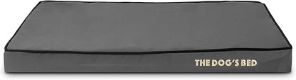 The Dog’s Bed Orthopedic Memory Foam Dog Bed, Medium Grey & Black, Waterproof, Supportive Dog Bed with Replaceable Covers