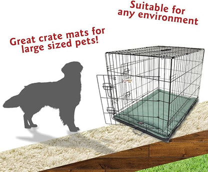 42" Villa Azure Blue Crate Dog Bed Mat By Majestic Pet Products