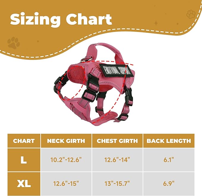 Tactical Cat Harness Adjustable Soft Padded Training Walking Esacpe Cat Vest Harness No-Pull Pet Harness Reflective with Easy Control Handle (Pink, Leash-XL)