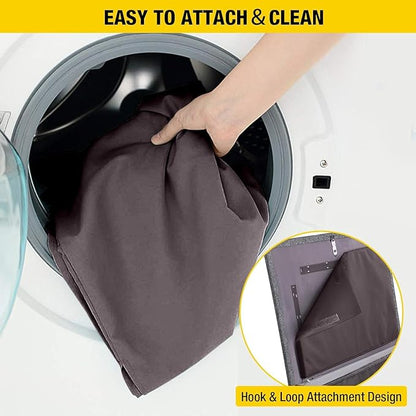 Aivituvin Cat House with Insulated Liner, Heated Feral Cats Shelter, Weatherproof Cat Condos Outdoor Indoor