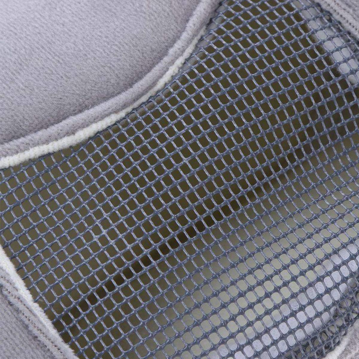 Wontee Hamster Carrier Bag Portable Outdoor Travel Handbag with Adjustable Single Shoulder Strap for Hamster Small Pets (Grey)