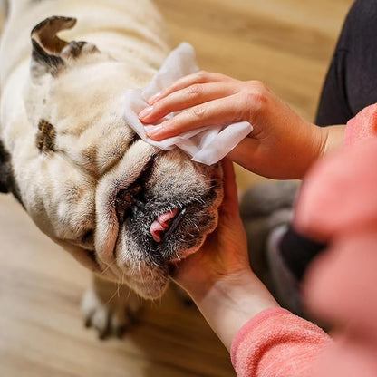 Inspire Naturals Pet Wipes for Dogs and Cats 100% Natural Plant Based with Organic Antioxidants, Dog Wipe Cleaning Deodorizing | Puppy Wipes | Dog Wipes for Paws and Butt (400ct - 8 Pack)