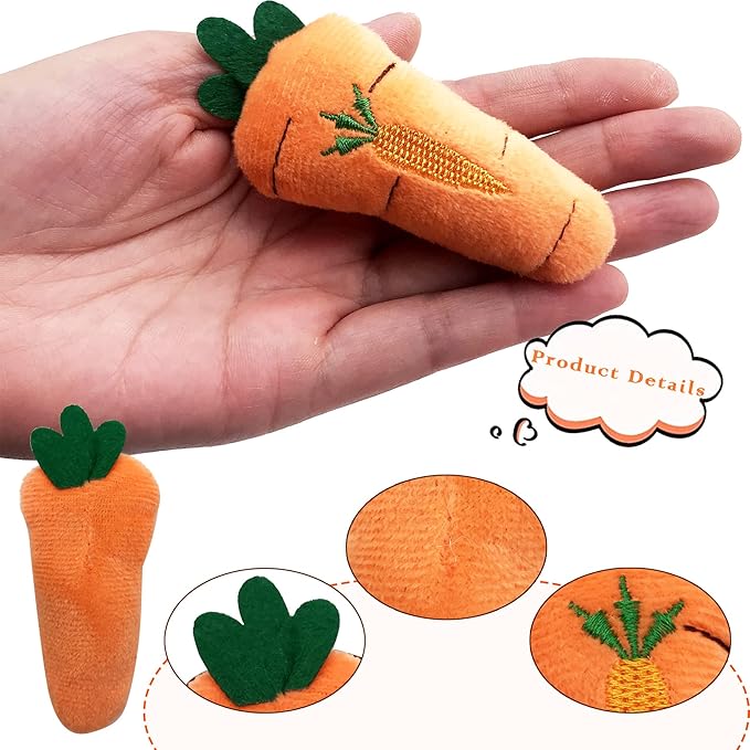 10 Pcs Catnip Toys for Indoor Cats Xmas Interactive Plush Stuffed Kitten Chew Bite Toys Kitty Cat