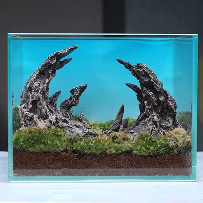 Novelsite Fish Tank Accessories, Aquarium Decorations, Scenery, Rock Ornaments - Create Aquatic Beauty with Premium Aquarium Decorations, 14.4 x 7.1 x 3.34 inches
