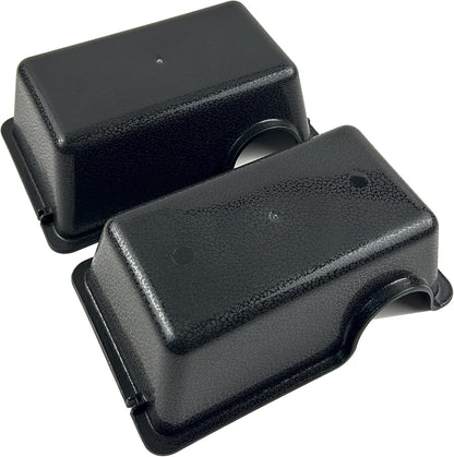 Small 2 Pcs Durable Reptile Hide Box, Ball Python Hide, Leopard Gecko Hide, Bearded Dragon Hide, Easy to Clean Reptile Hides Cave for Tank, Snake Hide Enclosure (7.48" x 4.72" x 2.56")