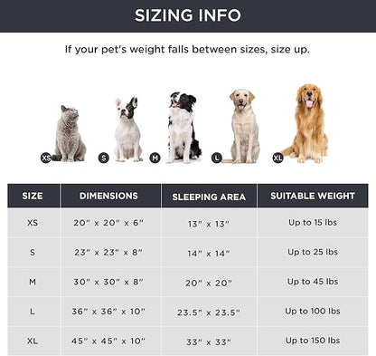 Bedsure Calming Dog Bed for Medium Dogs - Donut Washable Medium Pet Bed, Anti-Slip Round Fluffy Plush Faux Fur Cat Bed, Fits up to 45 lbs Pets, Multi-Colored, 30 inches