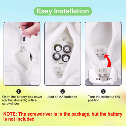 White Plush Cat Stuffed Animal Interactive Cat Robot, Robotic Cat Barking Meow Kitten Touch Control, Electronic Pet, Robot Kitty Toy, Animated Cat for Girl Baby Kid L:12" * H:8" *