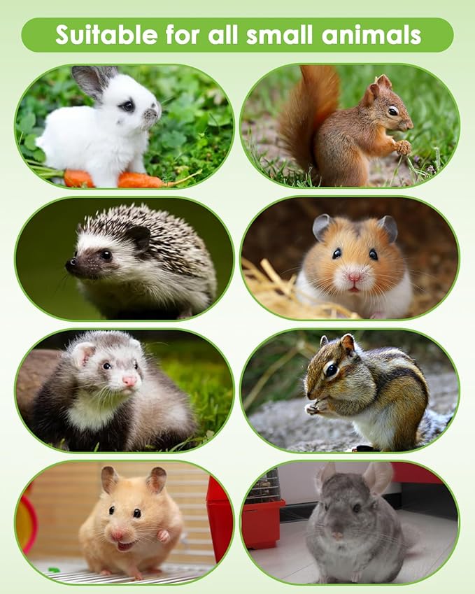 68pcs DIY Rabbit Chew Toys,Rabbit Toy for Bunnies Boredom Bunny Toys for Teeth, Timothy Stick, Apple Sticks, Sweet Bamboo, for Guinea Pig, Hamster, Chinchilla, Rat, Small Animals