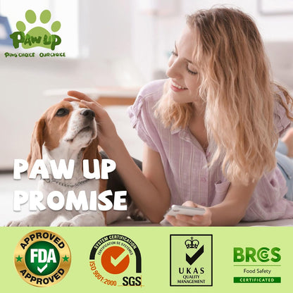 PAWUP Freeze Dried Chicken Necks Dog Treats, Dog Food Toppers, Healthy Training Treats, Raw Single Ingredient, High Protein, 4.2 oz