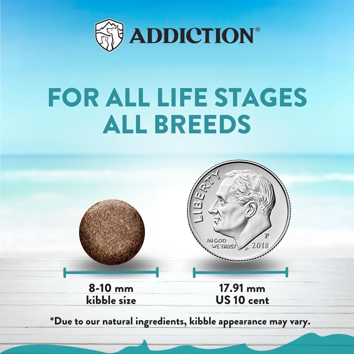 Addiction Salmon Bleu Grain-Free Dry Cat Food – Rich in Omega-3 for Healthy Skin & Coat – Complete & Balanced Salmon Recipe for All Life Stages – Made in New Zealand 4lb