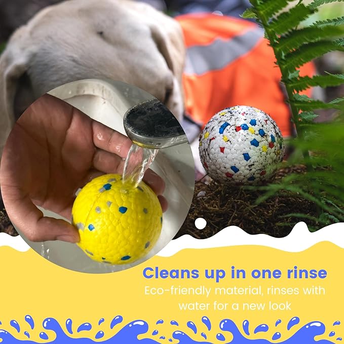 Indestructible Dog Ball Toy for Aggressive Chewers,Floating Toy,Durable Balls,Interactive Chew Ball for Dogs,(1ball)