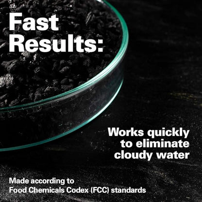 Kolar Labs Crystal Cal Activated Carbon – Large Jar, Activated Charcoal for Aquariums and Fish Tanks