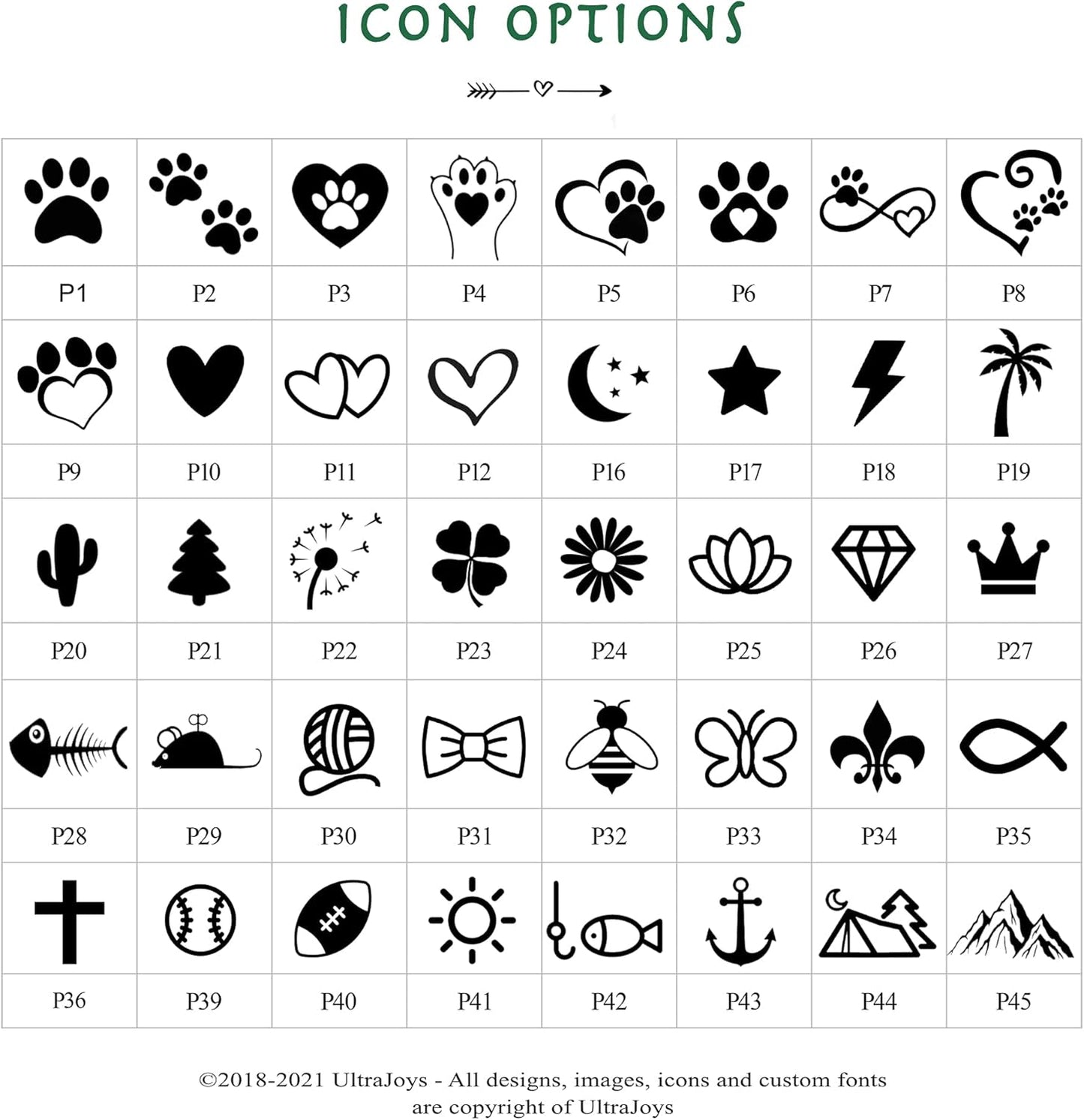 Ultra Joys Cat ID Tag Personalized Pet Tags, Durable Stainless Steel Small Pet Mini Dog Cat Tag Lightweight -Diamond Tag in Black