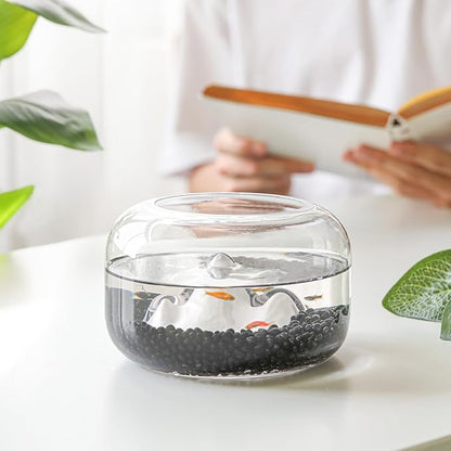 T4U Tumbled Chips Stones Crushed Black Gravels 2 LB, Irregular Shaped Natural Rock Pebbles, DIY Polished Rocks for Potted Plant, Bonsai, Vase Fillers Aquarium Decoration, Aquarium Gravel Rocks