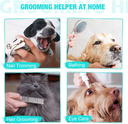 Dog Grooming Hammock - Upgrade Pet Grooming Harness for Nail Trimming (L 50lb), Dog Sling for Nail Clipping, Dog Hanging Holder Hanger for Cutting Nail with Nail Clippers