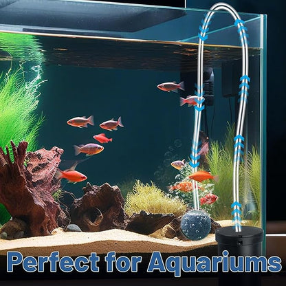 3/16" Aquariums Airline Tubing Standard Aquarium Tubing for Fish Tank Flexible Air Hose Pure Hose Aquarium Garden Terrarium Pond