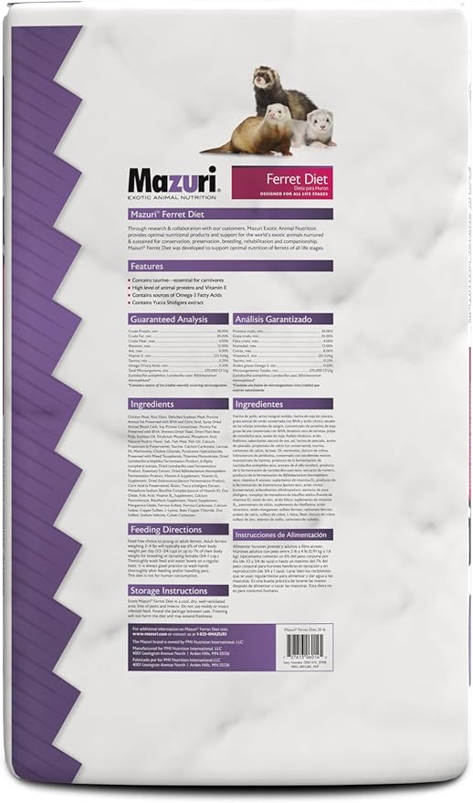 Mazuri | Ferret Diet | 25 Pound (25 LB) Bag