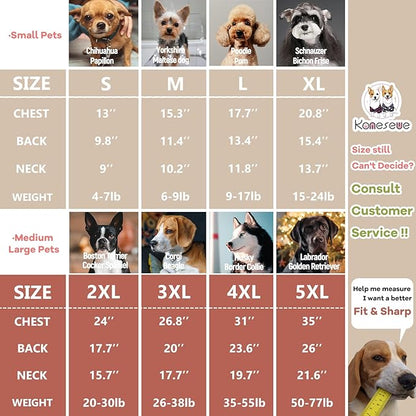 Koneseve Dog Hoodie Fleece, Cat Sweater Warm with Pocket - Soft Clothes for Daily Wear, Basic Hooded Sweatshirts, Winter Coat Clothing, Comfort Tee Shirt Fit for All Breeds Pet - Beige - L