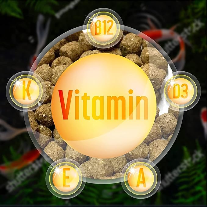 BIG Kahuna Koi Fish Food- 1lbs Food – Made in The USA - Koi Food Floating Pellets – 3/16" - 1/4" Pellet Size – 32% Protein Fish Food – Rich in Nutrients