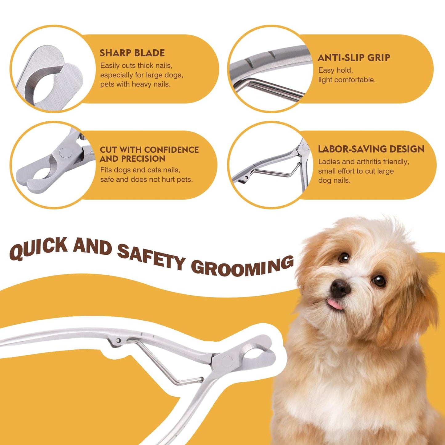 Dog Grooming Brush Kit,Deshedding Dog Brush for Shedding Short Hair Dogs with Pet Nail Clipper and File, Two Sided Pet Brushes for Dogs Removing Dirt & Loose Hair(7PCS) BLACK