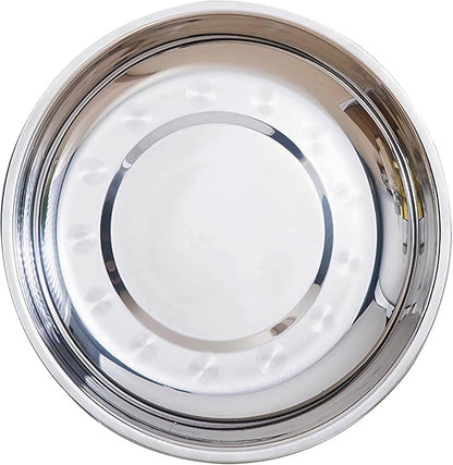 4Packs Cat-Bowls Cat Food Bowl - 6.1 Inch Stainless Steel Cats Feed Bowl for Indoor Cats Shallow and Wide Wet Food Plate Pet Feeding Whisker Fatigue Relief Pet Plate for Kitten Puppy Small Dog