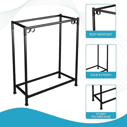 TITANEZE 15 to 20 Gallon Double Aquarium Stand (2 Stands in 1), Fish Tank Stand, Bird Cage Stand, 26.5" W x 31" H x 13" D