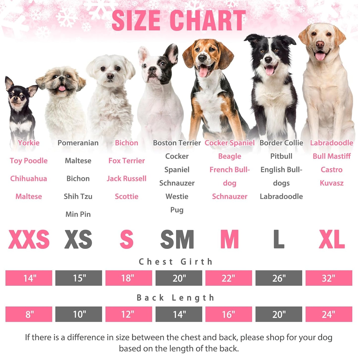 SCENEREAL Dog Pajamas for Small Dogs - Soft,Warm Pet Sweater Clothes Puppy Onesie Outfits for Doggie Winter Christmas Thanksgiving - Dog Jammies Pjs，Pink XS