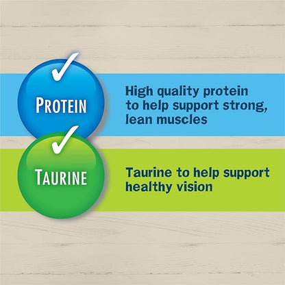 Purina Friskies Wet Cat Food Pate Ocean Favorites With Natural Tuna, Brown Rice and Peas - (Pack of 24) 5.5 oz. Cans