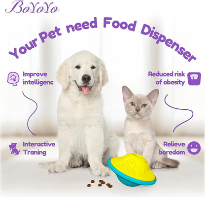 Interactive Dog Puzzle Toy for Smart, Dog Enrichment Toys to Keep Them Busy, Treat Dispensing Dogs Slow Feeder & Stimulating Dogs Toy