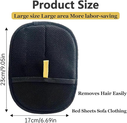 Pet Hair Removal Brush, Efficient Grooming for Pet Hair, Reusable Cat Dog Electrostatic Hair Remover Grooming Tool, for Couch, Furniture, Carpet, Curtain (2 Pcs)