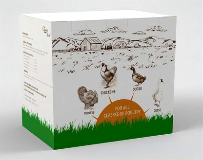 11 lb Black Soldier Fly Larva - BSFL is a high Calc-Rich Chicken Feed with More Calcium Than mealworms.It is a Pure Natural Food That Provides high Protein for Chickens and Birds