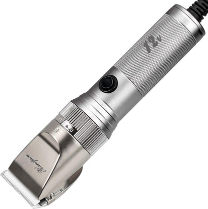 Dog Grooming Clippers High Power Dog Clipper for Thick Heavy Coats Low Noise Plug-in Pet Trimmer Pet Professional Grooming Clippers with Guard Combs Brush for Dogs Cats and Other Animals