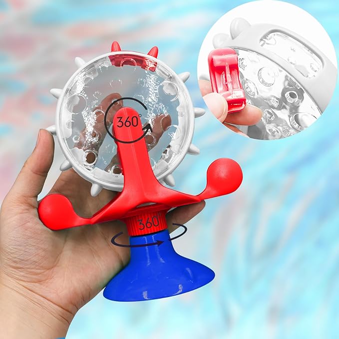 Oooct Bird Foraging Toys, Parrot Rotating Feeders, Bird Chewing Toys, Bird Enrichment Toys, Bird Cage Accessories, Suitable for Birds Parrots Parakeets Cockatiels Conures Lovebirds